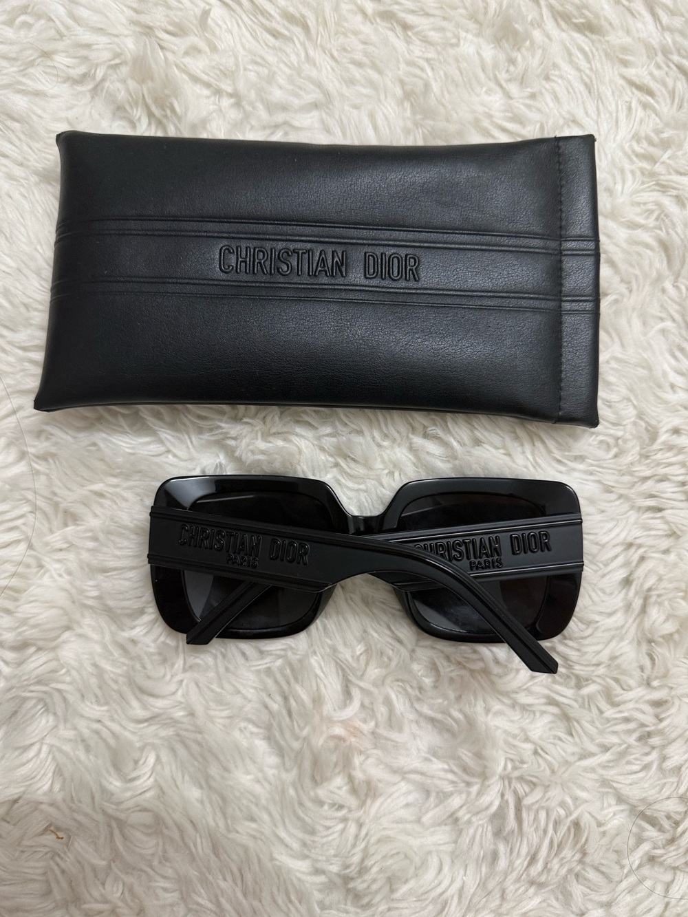 Dior Black Sunglasses with Case